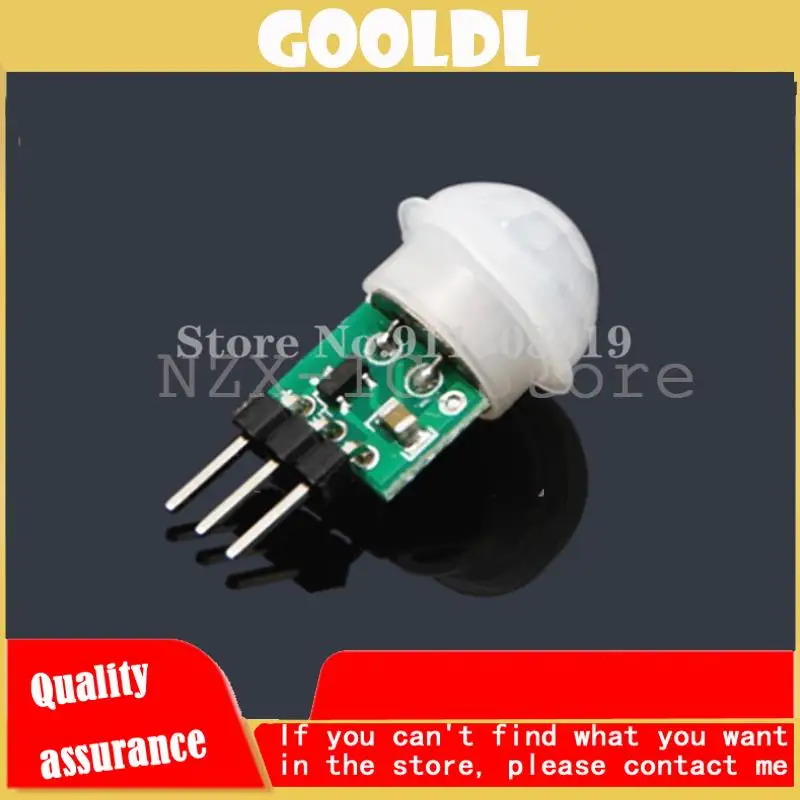 

Mini IR Pyroelectric Infrared PIR Motion Human Sensor Automatic Detector Module AM312 Sensor DC 2.7 to 12V HC-SR312