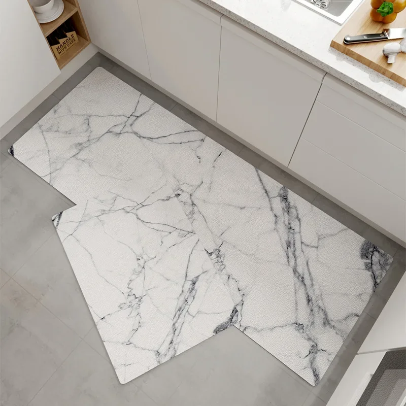 Супервпитывающий кухонный коврик Diatomite нескользящий эллиптический/удлиненный