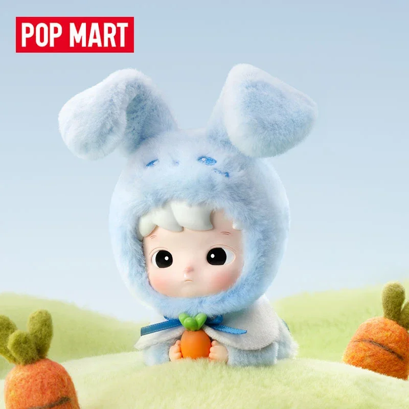 Фото POP MART HACIPUPU Snuggle With You Series: Модные коллекционные фигурки-сюрпризы в закрытых коробках, милые модели для подарка на день рождения №4
