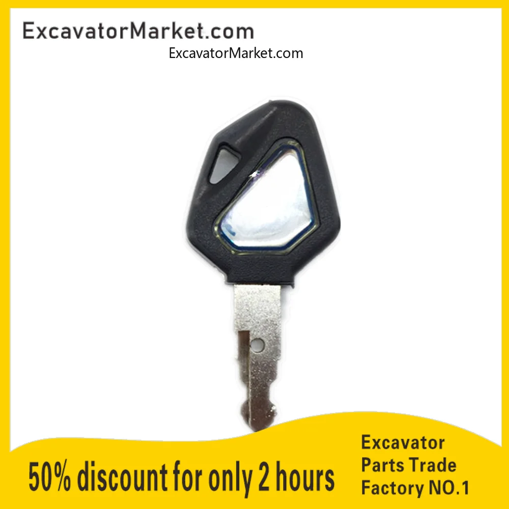 Детали экскаватора тяжелое оборудование 459a ключ с чипом для Kubota U15/30/135/155/161/163