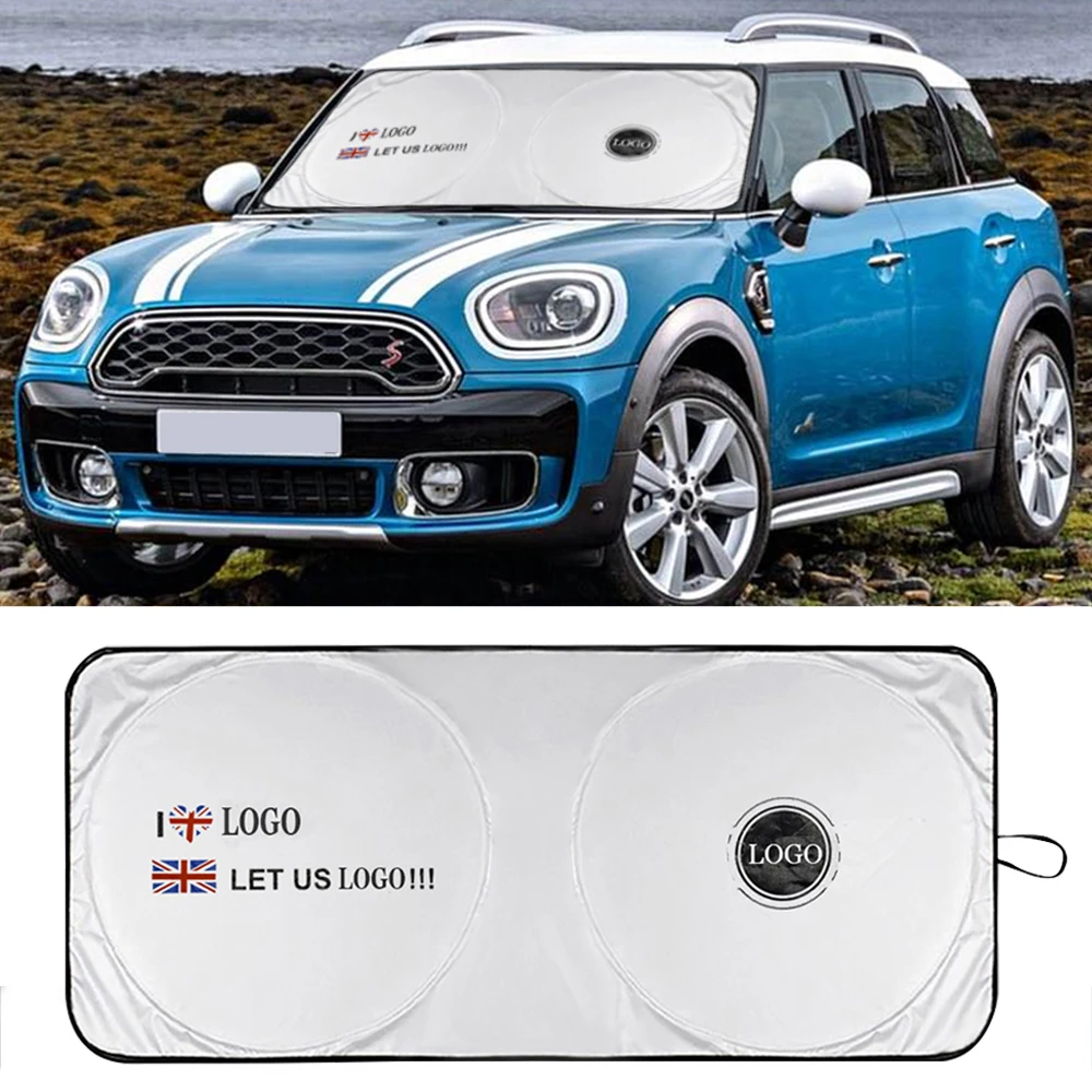 

Car Windshield Sun Shade Cover Anti UV Cooling Windscreen Sunshade Auto Accessories For Mini Cooper Models Countryman Clubman