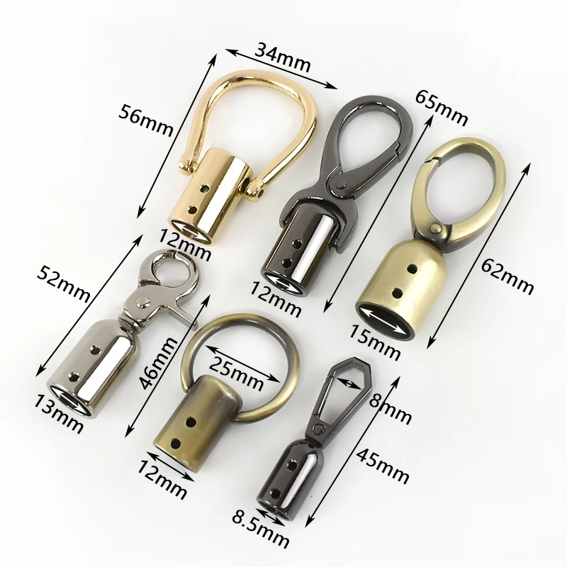 Металлическая кисточка Meetee 4 шт. зажим для крышки металлические пряжки ремешок