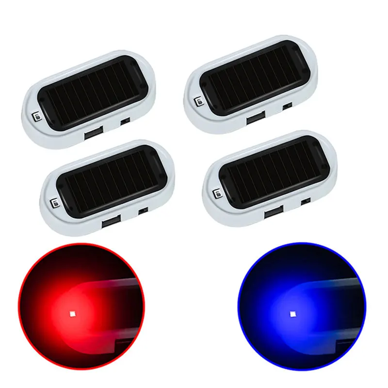 

Фальшивый фонарь безопасности для автомобиля и велосипеда, фальшивый фонарь на солнечной батарее, муляж сигнализации, Предупреждение, пред...