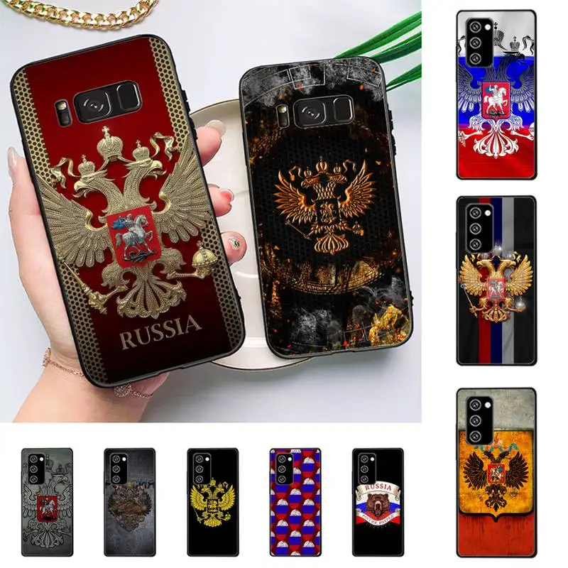 

Russia Russian Flags Emblem Phone Case for Samsung J 2 3 4 5 6 7 8 prime plus 2018 2017 2016 core