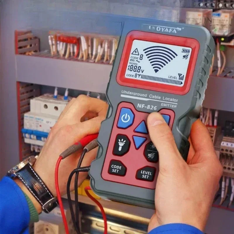 NOYAFA NF-826 Тестер подземного кабеля Локатор Трекер проводов Обнаружение настенных