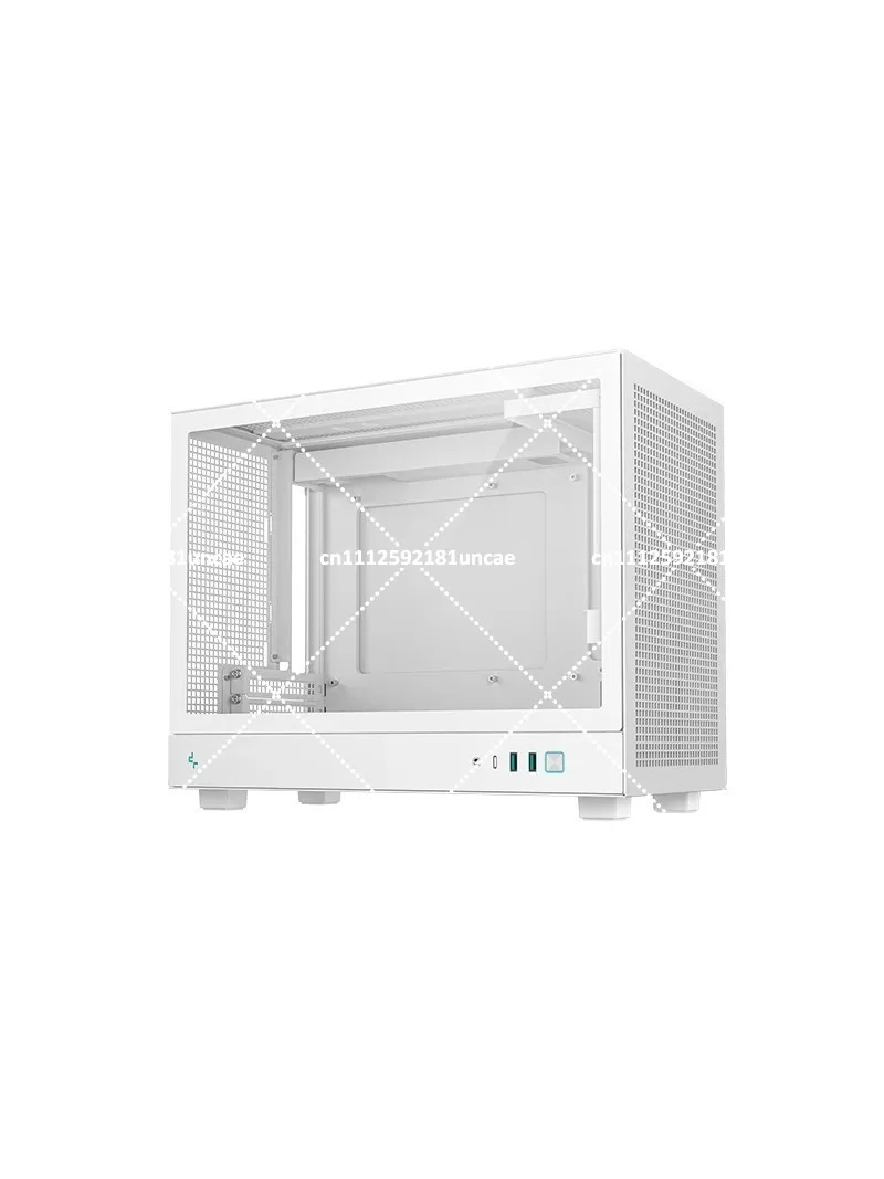 Фото Портативный корпус для ПК ITX с сетчатой передней панелью, поддержкой порта Type-C, блока питания ATX и длинных видеокарт №2