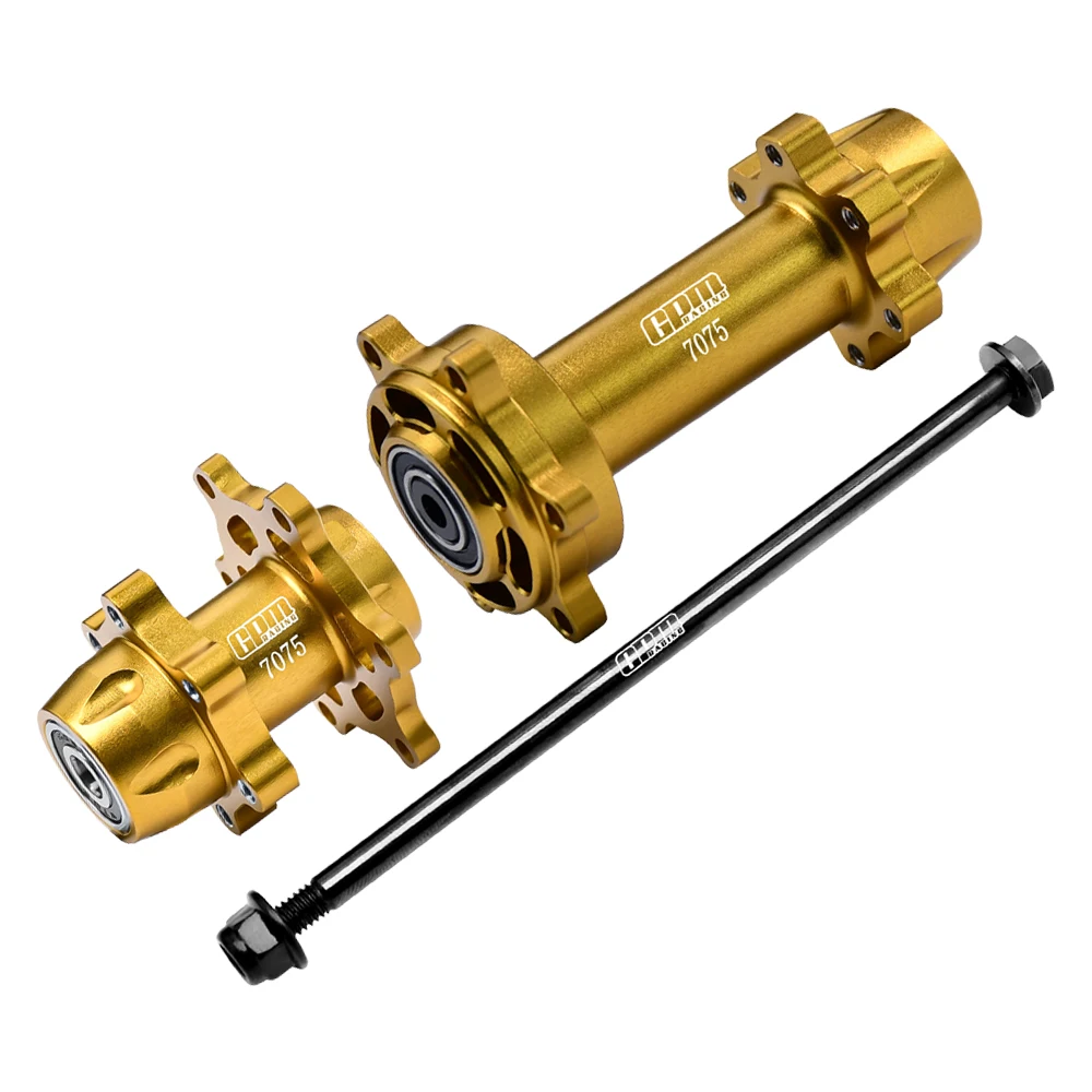 Фото GPM для LOSI 1/4 PROMOTO-MX PROMOTO-SM FXR МОТОЦИКЛ Радиоуправляемый автомобиль Металлический алюминиевый передний и задний комплект ступиц LOS262012 LOS262013 LOS262014 №5