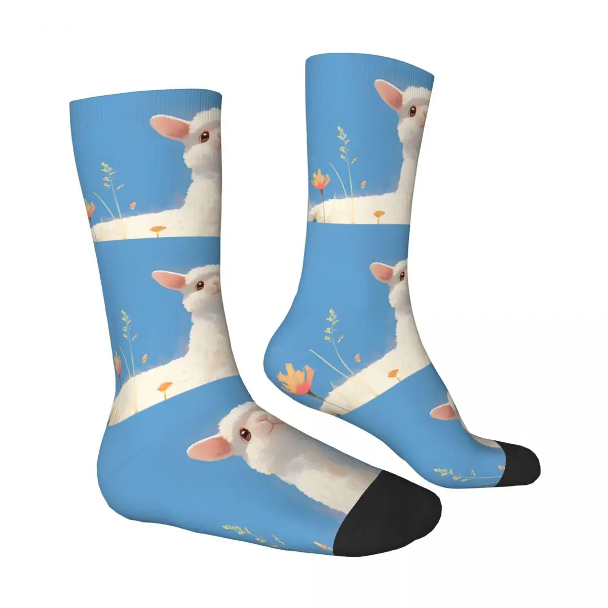 Альпака весенние носки для ванной с рисунком
