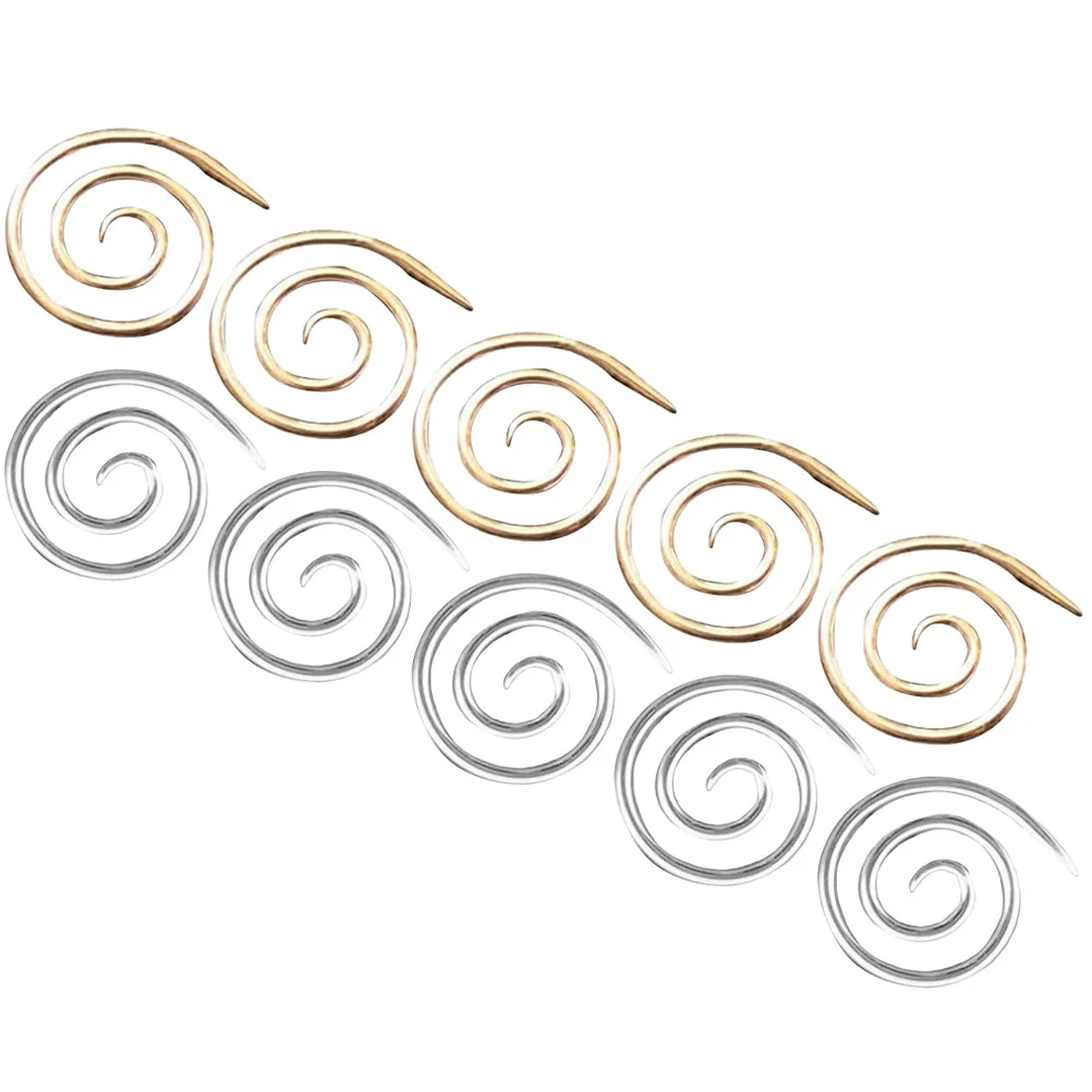 

Knittingneedle Spiral Crochet Cable Hooks Sewing Circular Tapestry Sweater Pin Yarn Shawl Stainless Steel Knit Tool Toolscircle