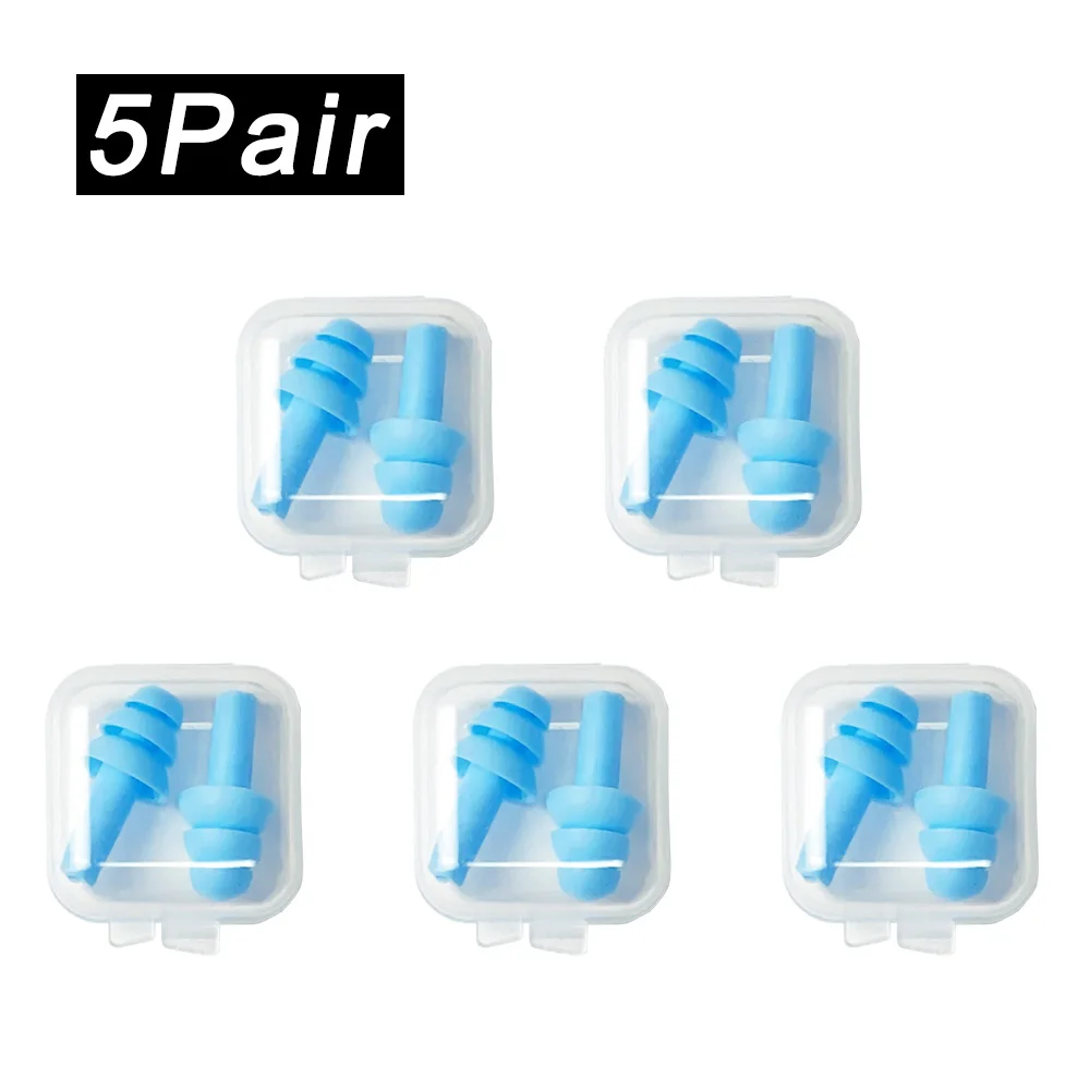 Водонепроницаемые силиконовые беруши с шумоподавлением