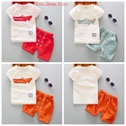 Футболка с коротким рукавом и шорты для мальчиков