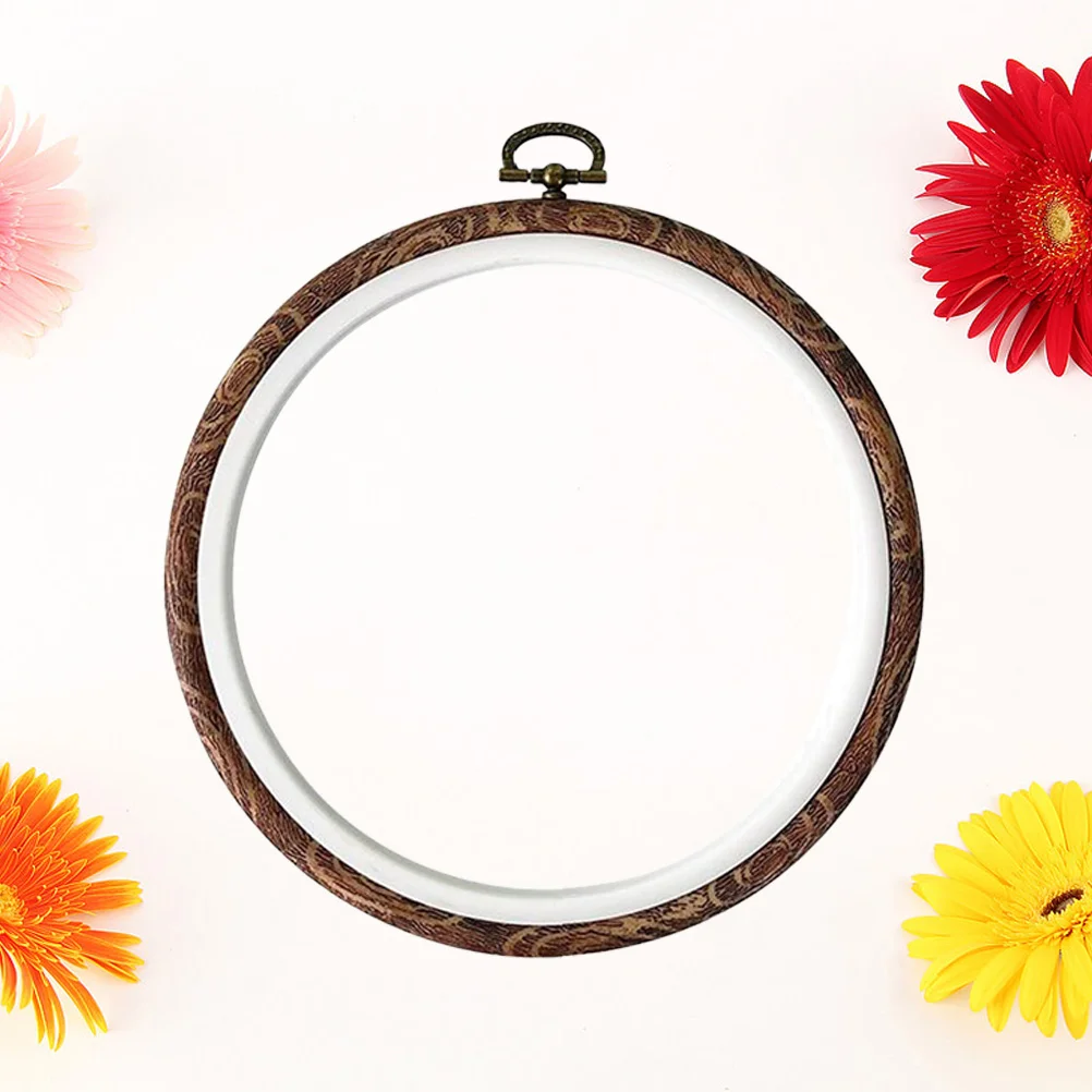 

Embroidery Hoop Wooden Hoops Craft Diy Circle Ring Cross Frame Mini Tiny Set Holder Round Sewing Handy Ornaments Bamboo Circles