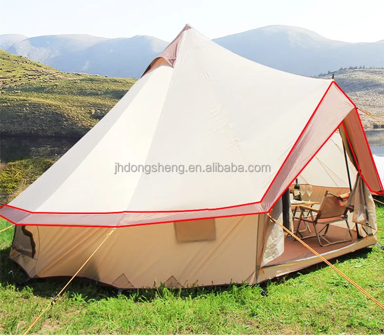

Factory Price Family Bell Tent With Thick Fabric