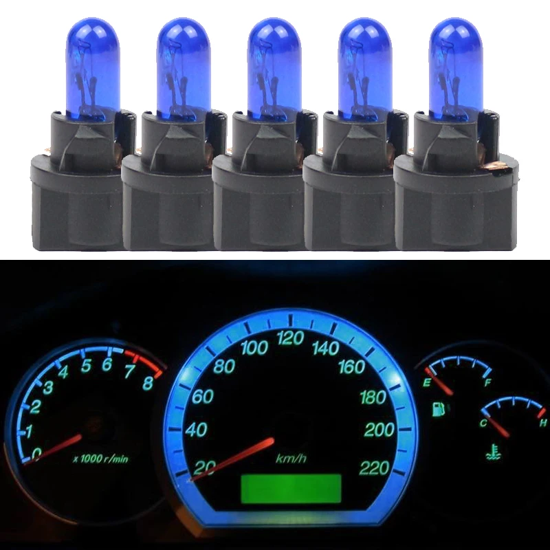 15 шт. автомобильные тормозные лампы T5 12 В