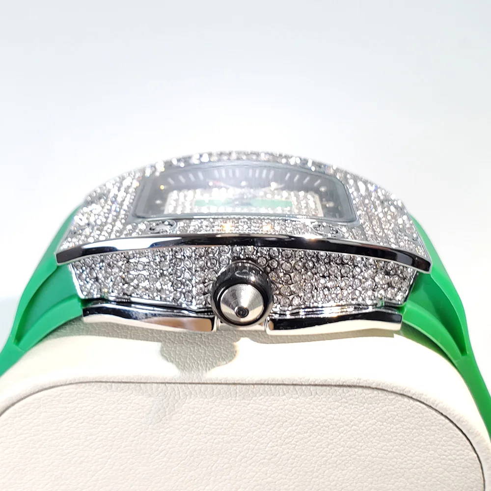 Часы наручные женские с бриллиантами элегантные модные спортивные