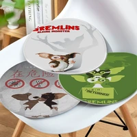gremlins movie round stool pad patio home kitchen office chair seat cushion pads sofa seat 40x40cm chair mat pad