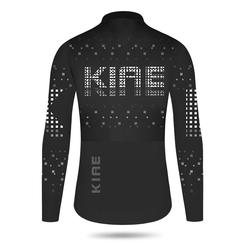 Велосипедная одежда KIAE с длинными рукавами для мужчин и женщин дышащий топ