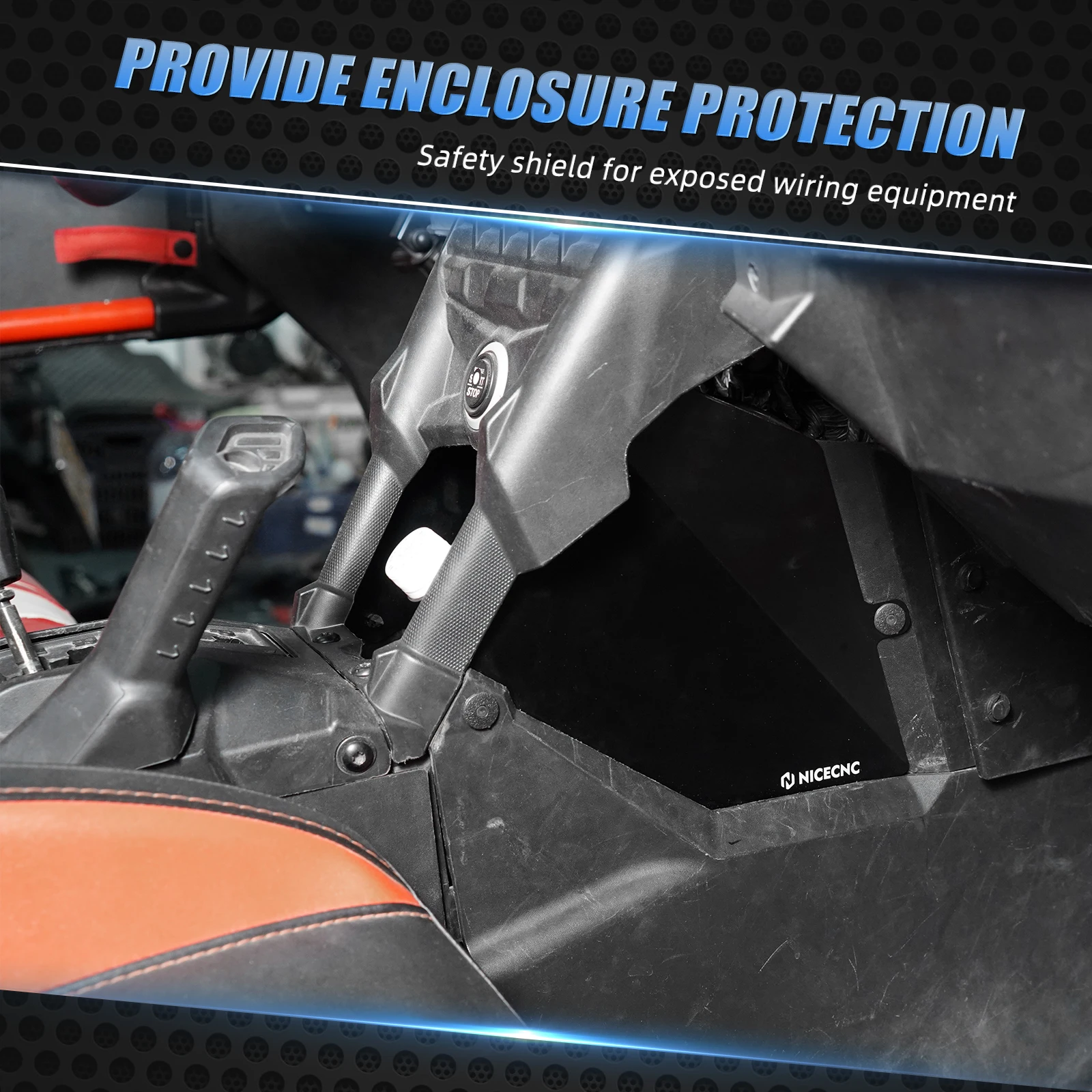 Защитные панели для перчаточного ящика Can-Am Maverick X3 2 шт. Can Am R/RR 4x4 Turbo DPS 2017-2021