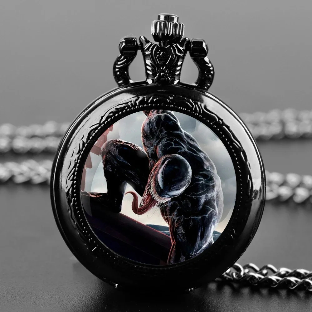 Часы наручные кварцевые со стеклянным куполом с цепью и арабскими цифрами