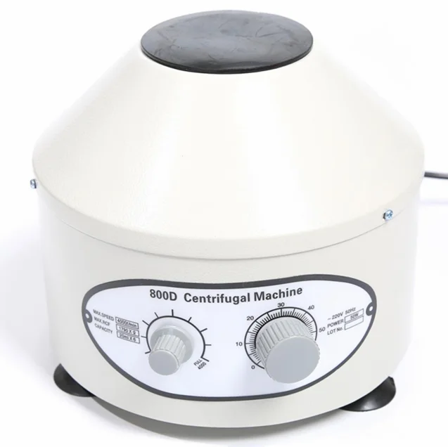

New Portable Prp Centrifuge Machine 4000rpm 20ml X 6 Tubes Laboratory 800d Prp Isolate Serum Electric Laboratory Centrifuge
