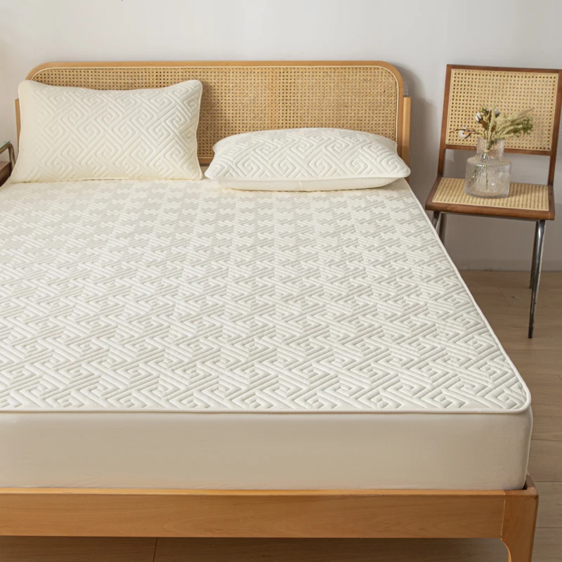 

Водонепроницаемая простыня на резинке FLOWERS AND CAKES