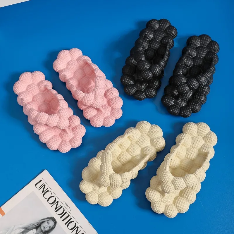 Fashion Flip Flops Women Toe Post Design Shoes Women's Slides Fashion Platform Soft Non-Slip Sandals New Indoor Woman Shoes