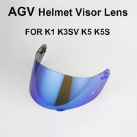 capacete agv original side opening helmet visor accessories k1 k3sv k5 k5s motorcycle full face helmet lens casco agv anti uv