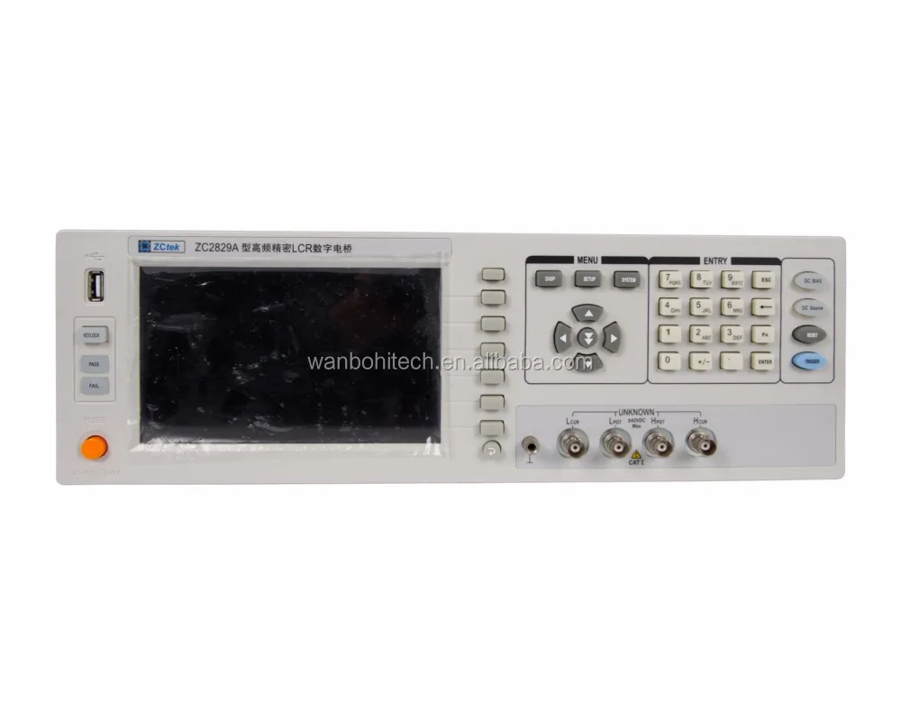 

ZC2829A Inductance Capacitance and Resistance Testing Equipment Digital Bridge LCR Meter 200kHz