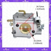 kelkong new carburetor carb for 385 385xp 390 390xp oem part replacement 501355201 501 35 52 01 chainsaw