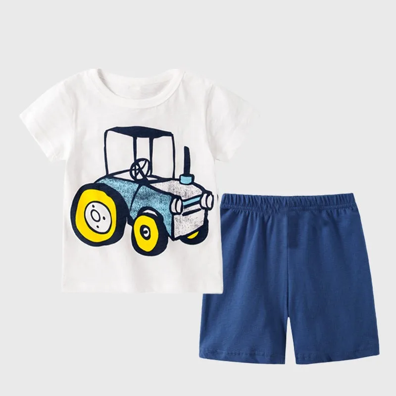 Комплект детской одежды из 2 предметов летняя одежда для маленьких мальчиков