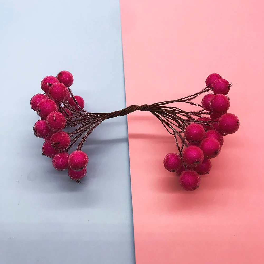 

Искусственные ягоды Холли красные 40 шт