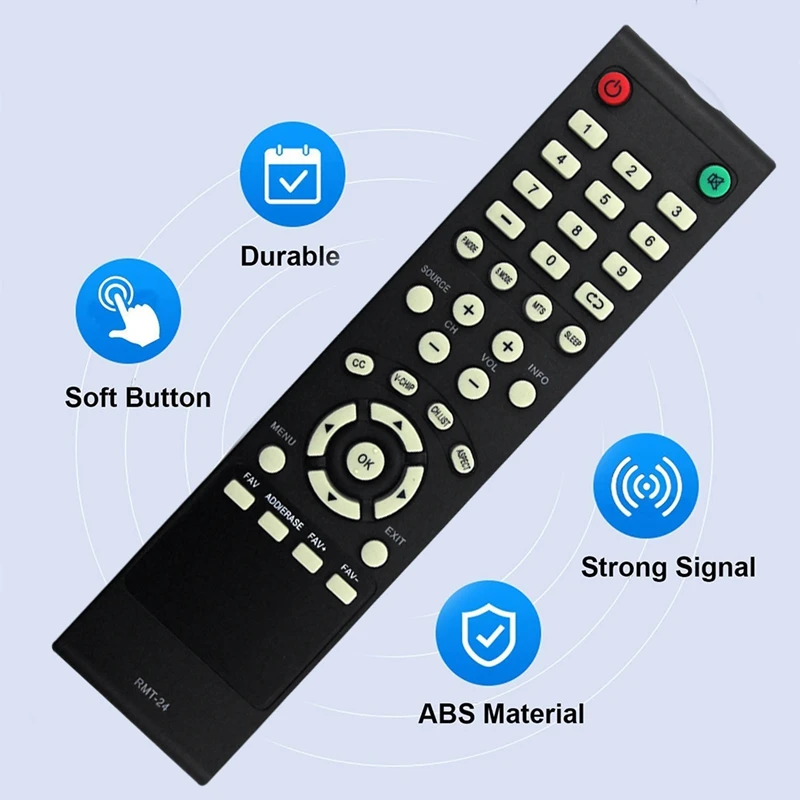 RMT-24 Remote Replace For Westinghouse TV DW39F1Y1 DW46F1Y2 DW50F1Y1 DWM32H1A1 DWM32H1G1 DWM32H1Y1 DWM40F2G1 Spare Parts