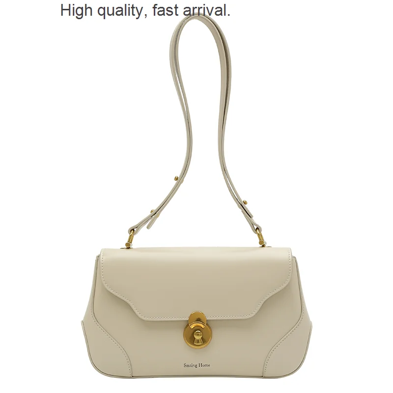 

Женская летняя кожаная сумка через плечо, с цветком персика