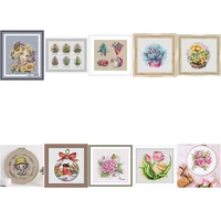 summer girl counted 16ct 14ct 18ct diy cross stitch sets chinese cross stitch kits embroidery needlework