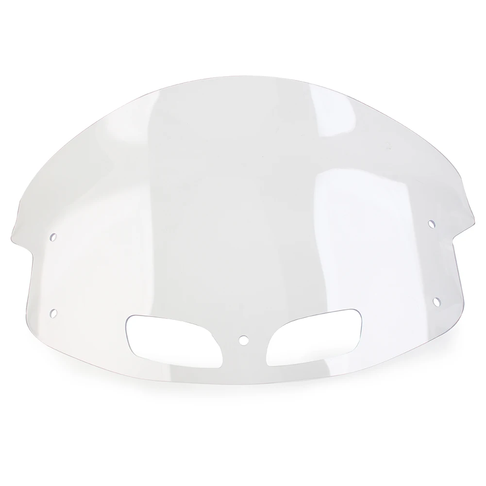 Лобовое стекло мотоцикла 14 дюймов обтекатель из АБС-пластика дефлектор ветра для