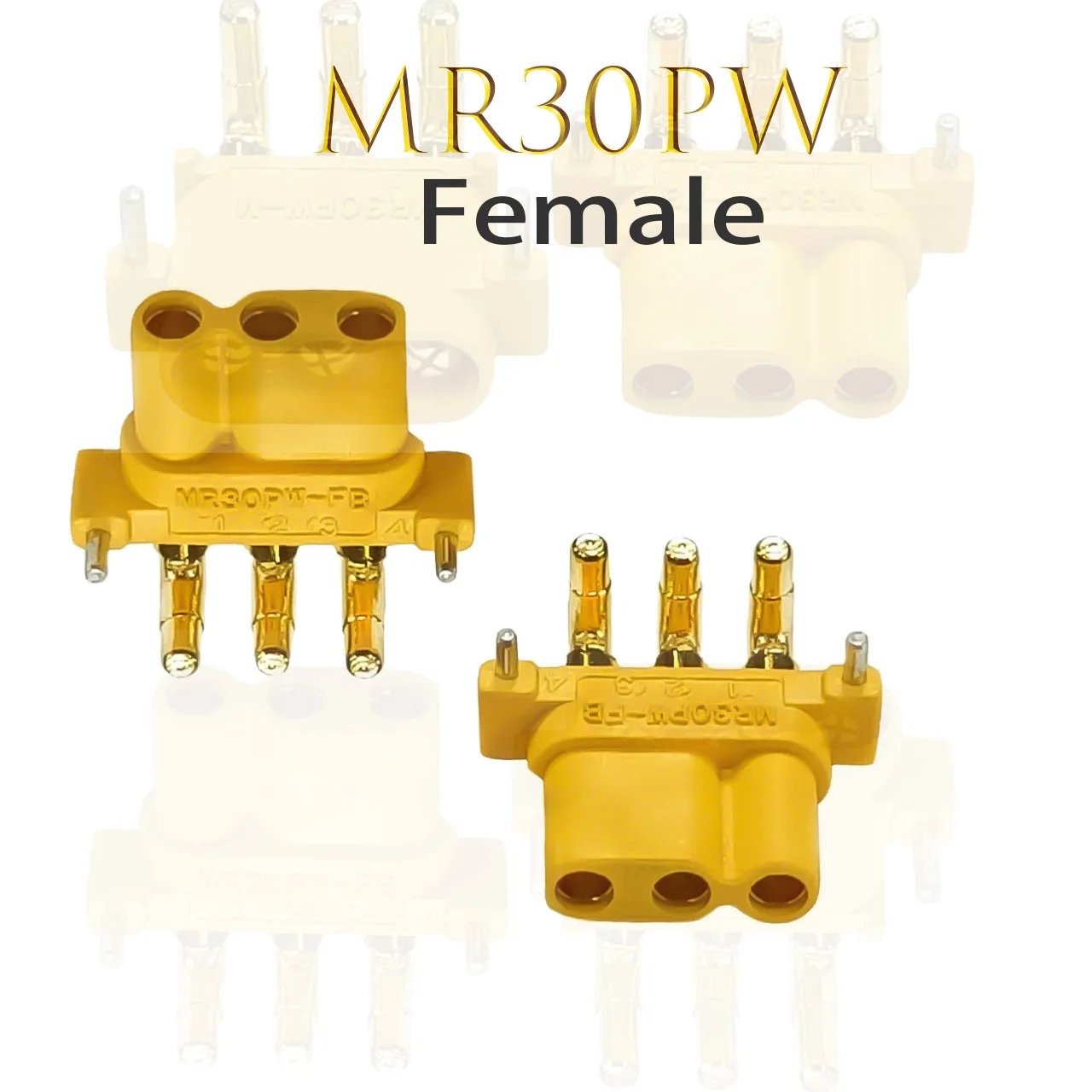 Amass Mr30pw Улучшенные Шунтирующие Разъемы Упаковка 10/30/50 Для Lipo Аккумулятора Esc Пульт