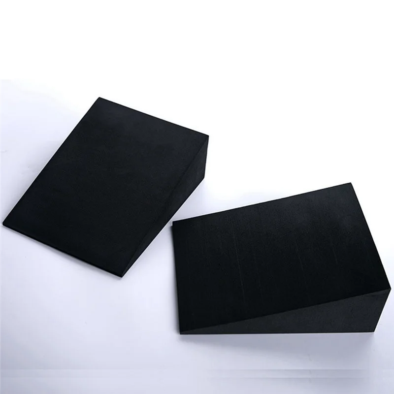 Коврики для йоги из 2 предметов регулируемая рампа приседаний наклонная доска