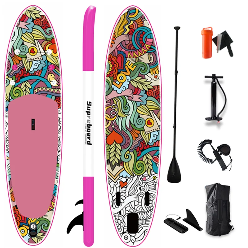 

Stand Up Paddle Board 330*81*15Inflatable Sup Paddleboard Surfing board Floating Paddle Yoga Board