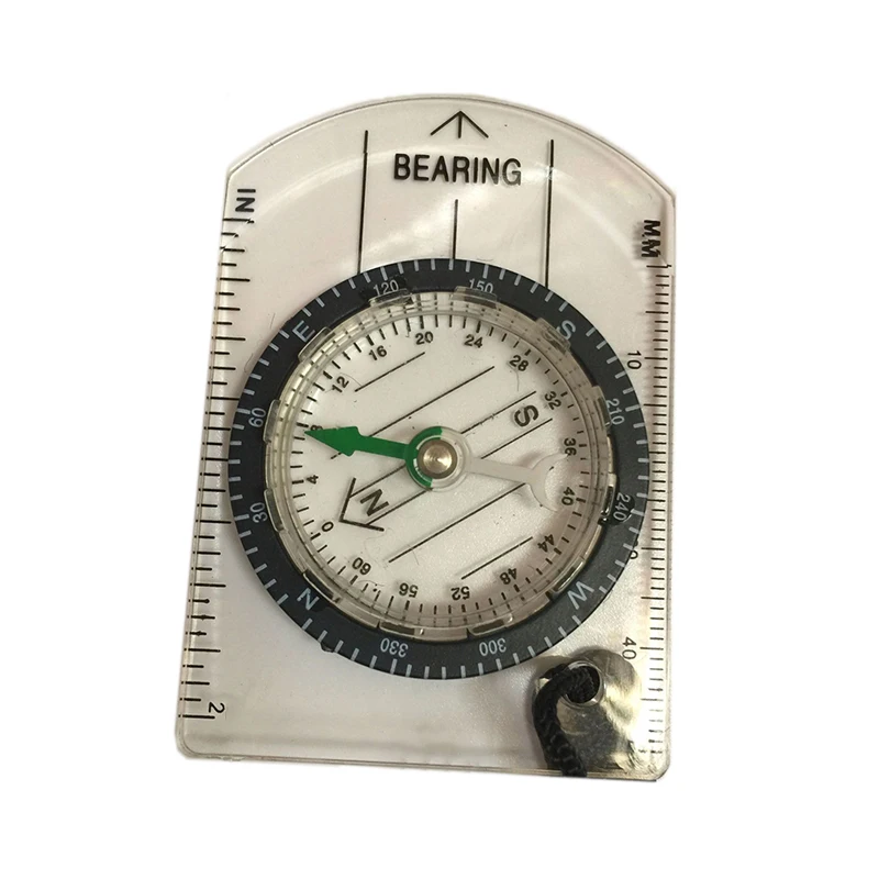 Профессиональный мини-компас линейка для карты многофункциональное
