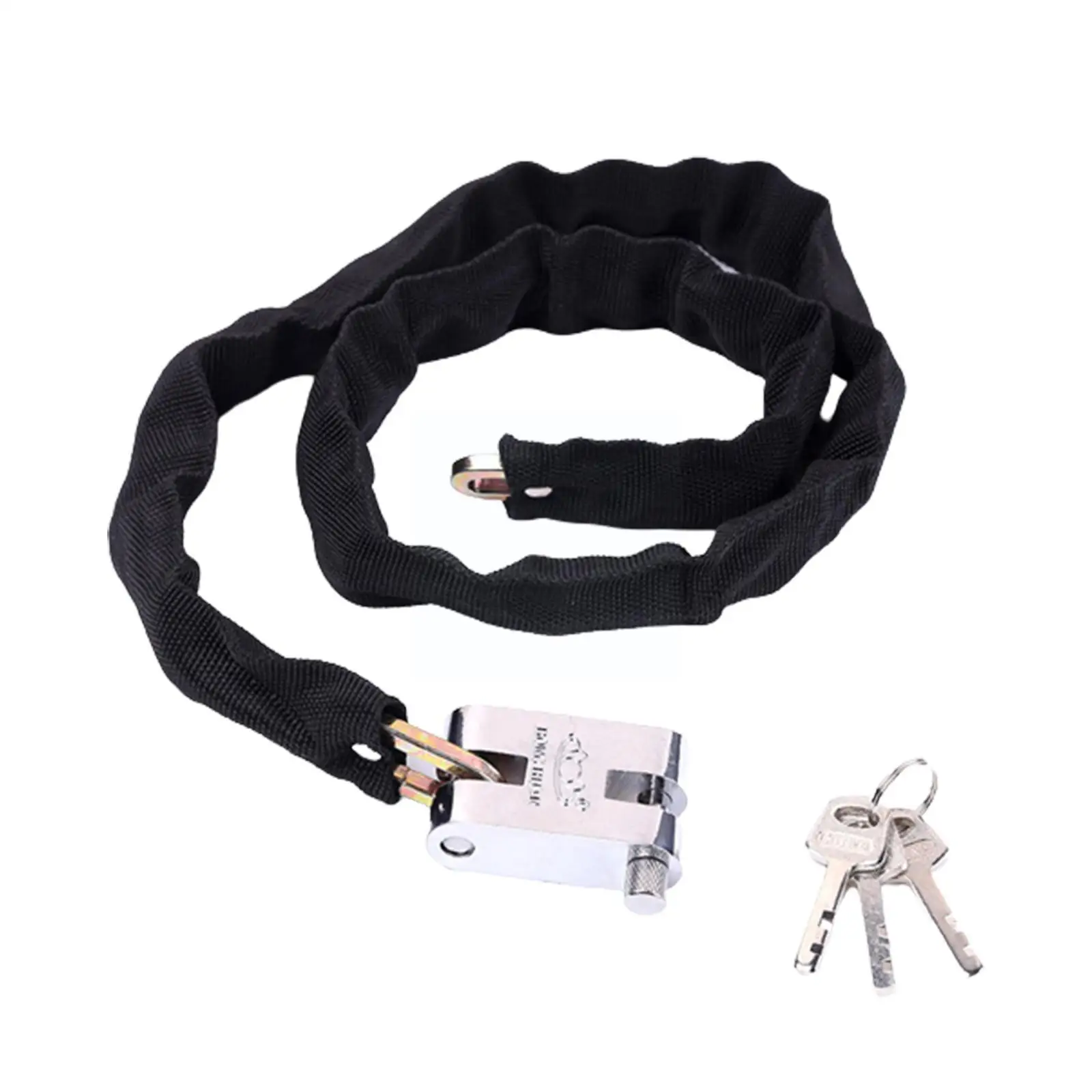 

Universal Anti-theft Bicycle Lock Strength Security Lock Thickened Bike Road Accessories MTB Lock Cycling Steel E-Bike Chai Z6E0