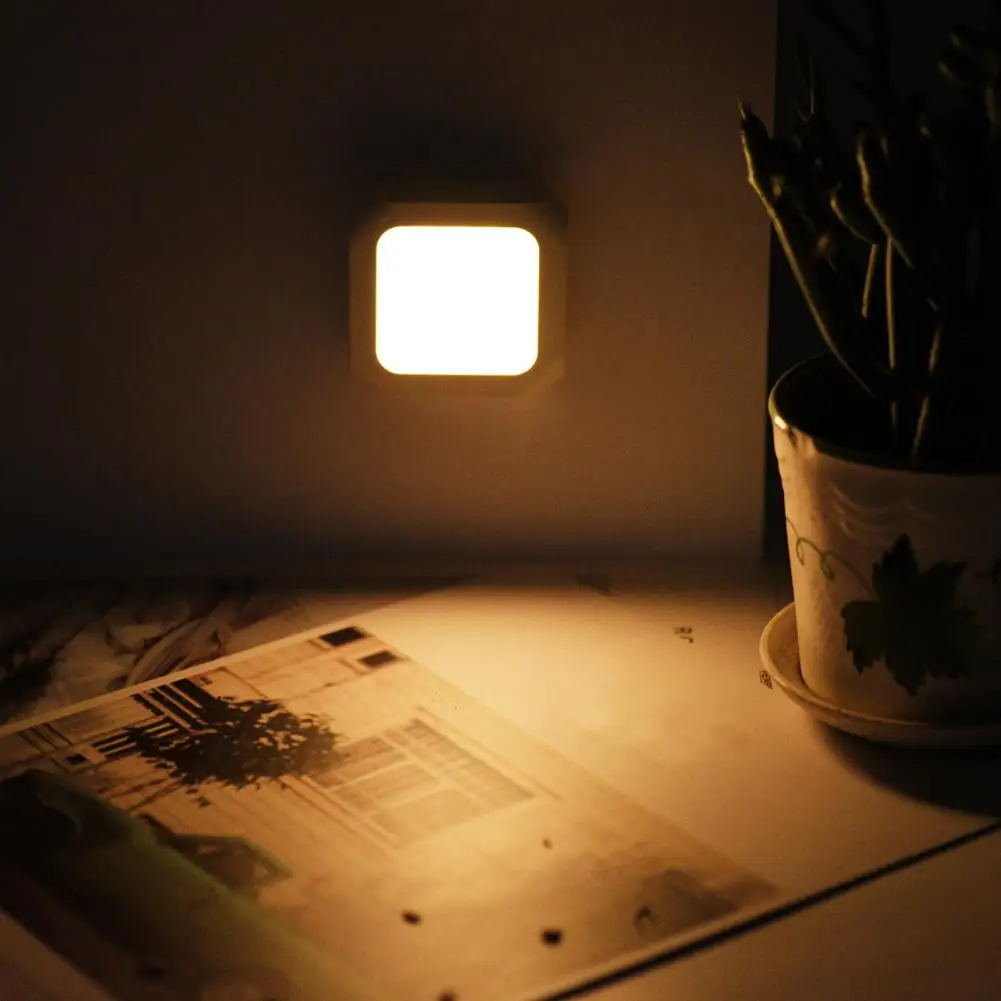 

Convenient LED Night Lamp Flicker Free Illumination Compact Size Wardrobe Light Automatic Human Body Induction Lamp