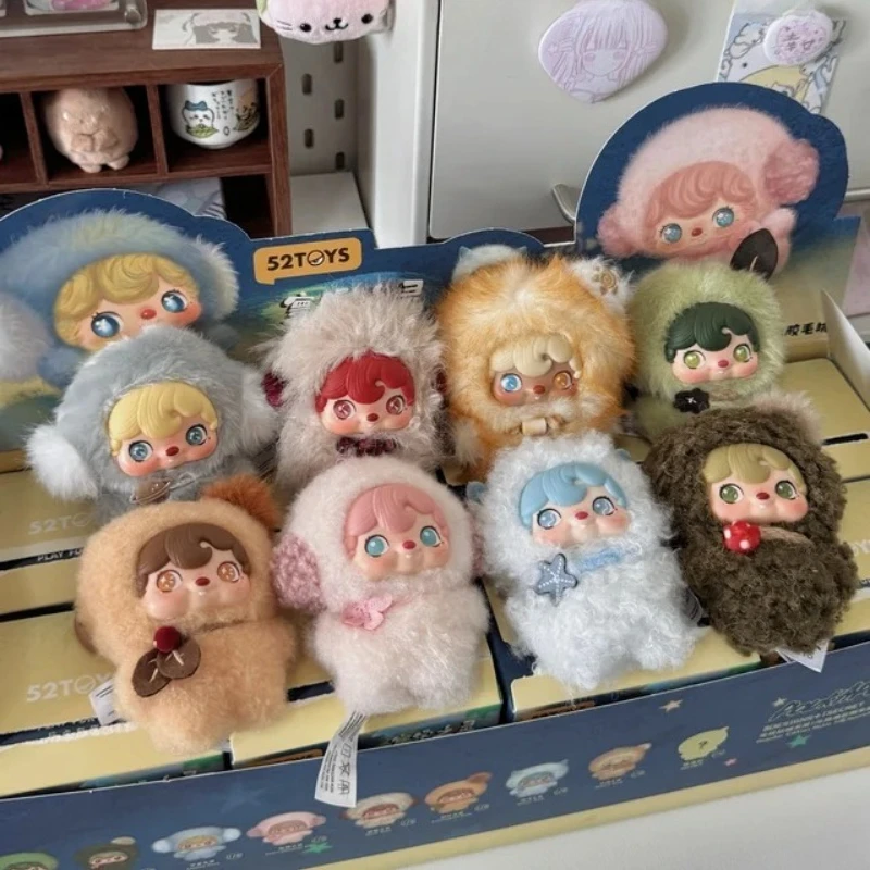 Фото 52TOYS POUKA Pocket Cosmos Series: Мини-набор-сюрприз (оригинальная таинственная коробка), игрушки-сюрпризы, милые плюшевые и виниловые куклы-подвески, подарок №3