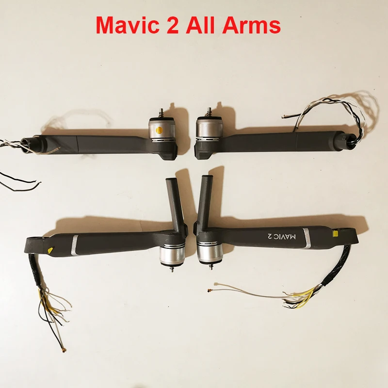 Купи Original For DJI Mavic 2 Pro/Zoom Arm with Motor DJI Mavic 2 Pro&Zoom Forward Arm Rear Arm with Motor Drone Repair Parts за 2,383 рублей в магазине AliExpress
