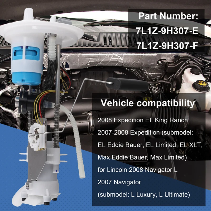 Модуль топливного насоса в сборе 7L1Z-9H307-F подходит для Ford Expedition Lincoln Navigator 5.4L