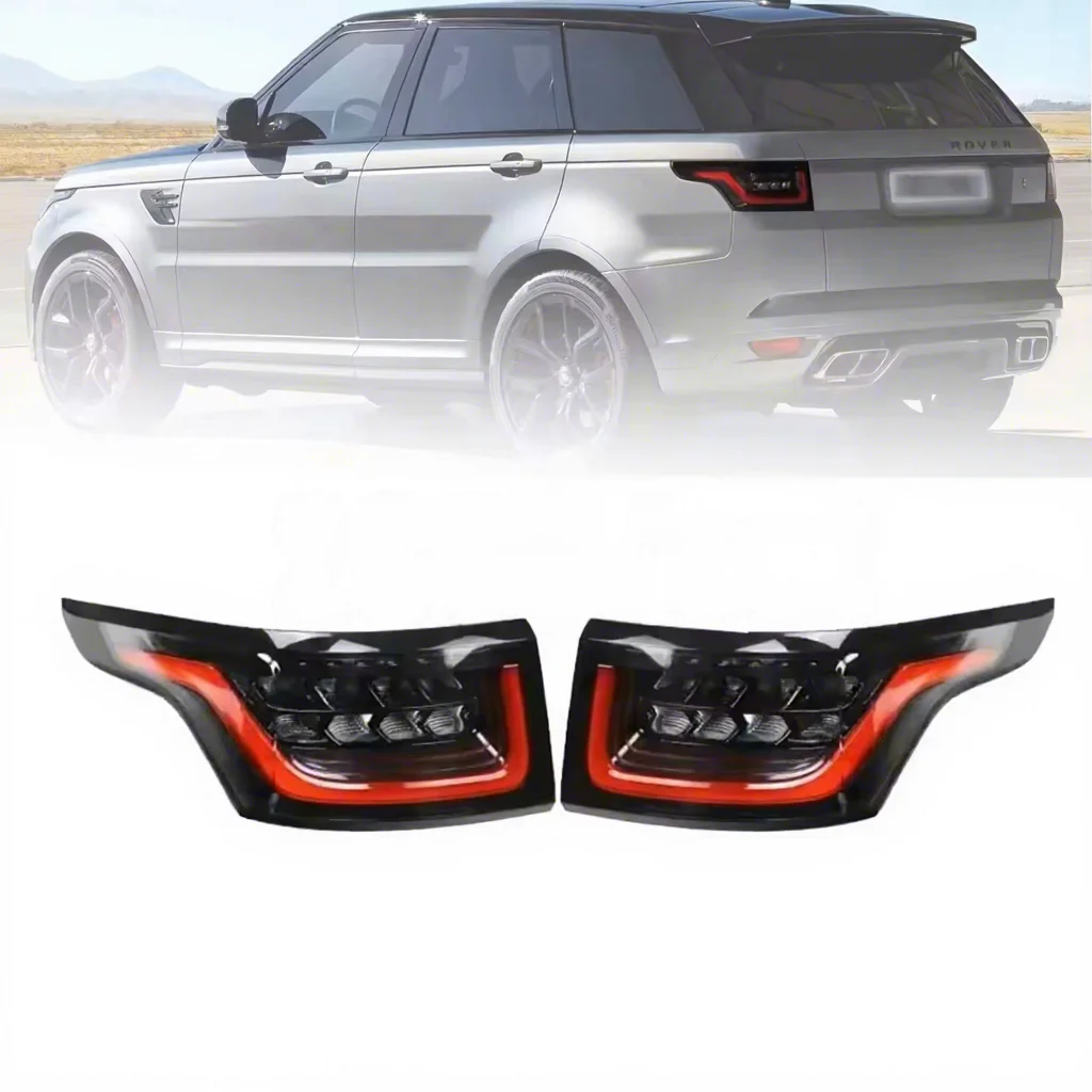 Фото Подходит для Land Rover Range Rover Sport L494: задний фонарь, стоп-сигнал, 2014-2017 гг., а также для моделей 2018-2022 гг., комплект аксессуаров для задних фонарей. №1