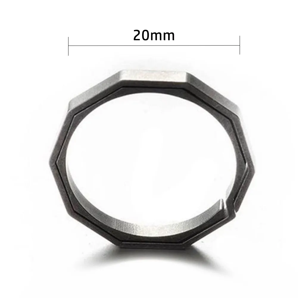 

lightweight Key Ring portable high quality titanium alloy anti-rust High hardness wear resistant new Multifunctional 1pc