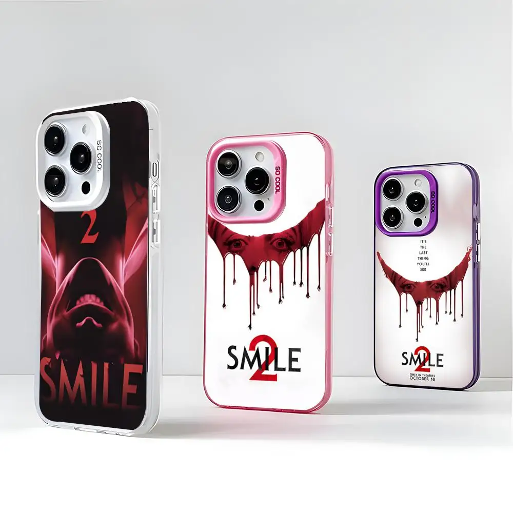 Новейший чехол для телефона Movie Smile 2 2024 IMD IPhone 16 15 Pro XR XS 7 8 Plus SE2024 противоударный