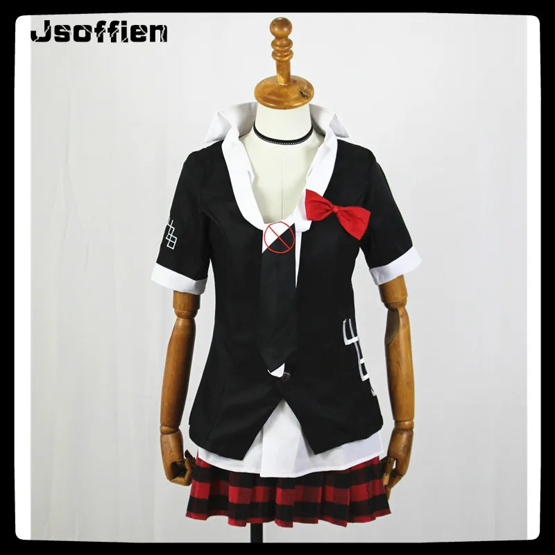 Danganronpa Косплей Аниме Дзюнко Эносима Emboitement Inushio Kimuchi Dangan Trigger Женская праздничная одежда Happy Havoc униформа