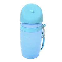 dog bottle outdoor walking kettle pet cat drinking water plastic cup portable accompanying waterer for puppies kittens 550 750ml