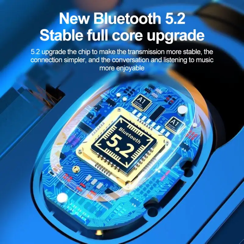 Беспроводные наушники Q8 TWS Bluetooth-совместимые спортивные наушники-вкладыши